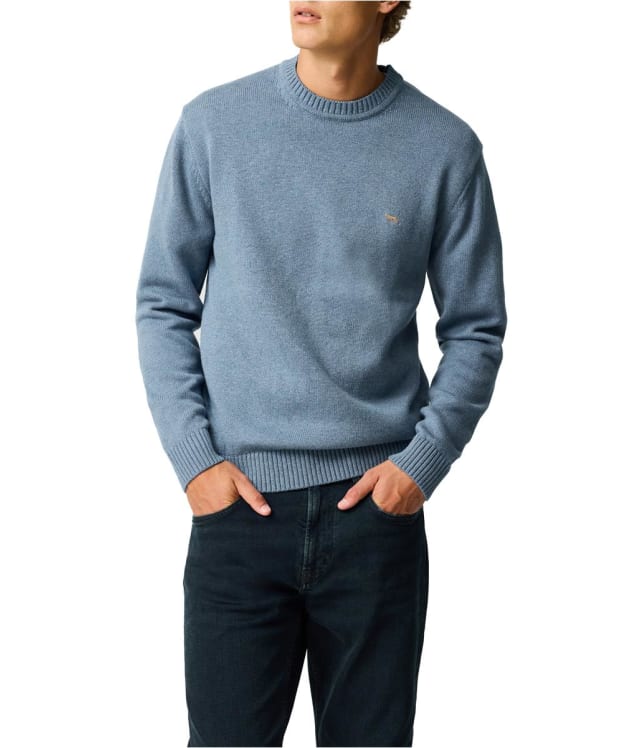 Men's Rodd & Gunn Crew Neck Knit Jumper - Chambray