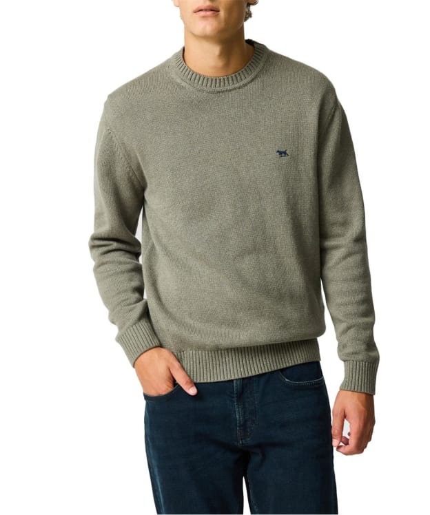 Men's Rodd & Gunn Crew Neck Knit Jumper - Willow