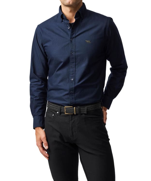 Men's Rodd & Gunn Long Sleeve Oxford Shirt - Ink