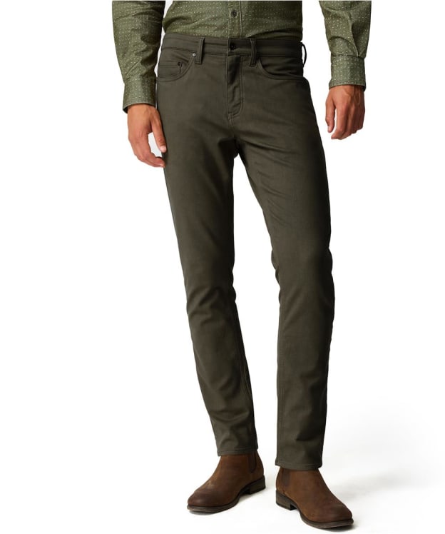 Men's Rodd & Gunn Motion Melange Straight Fit Jeans - Bayleaf