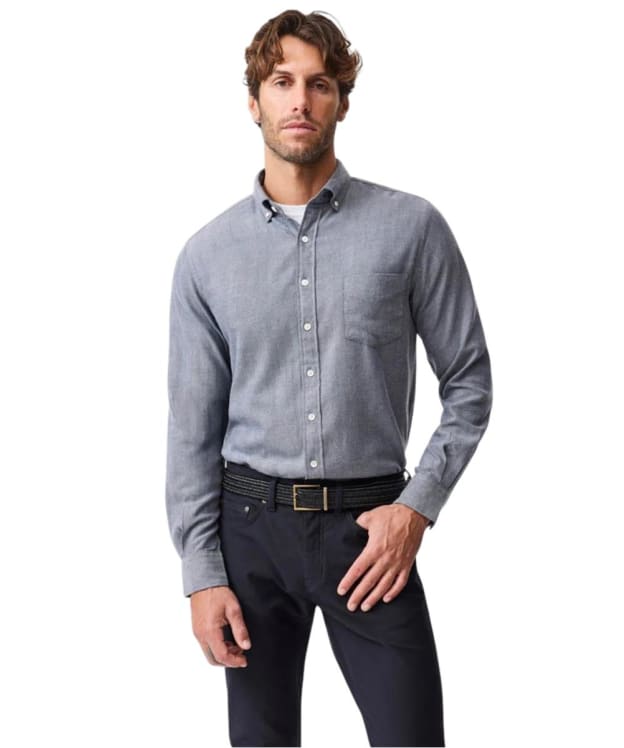 Men's Rodd & Gunn Barrhill Brushed Twill Shirt - Denim