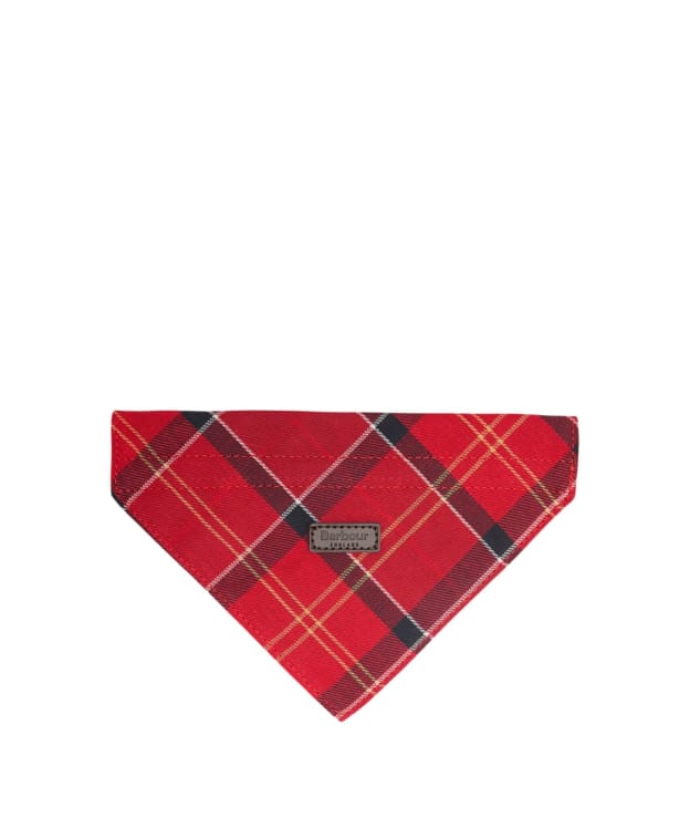 Barbour Tartan Dog Bandana - Cardinal Tartan
