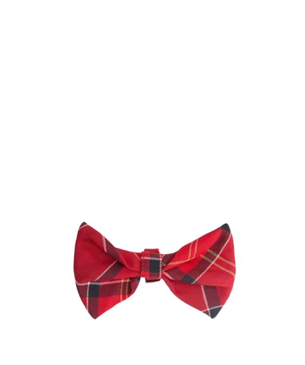 Barbour Tartan Dog Bow Tie - Cardinal Tartan