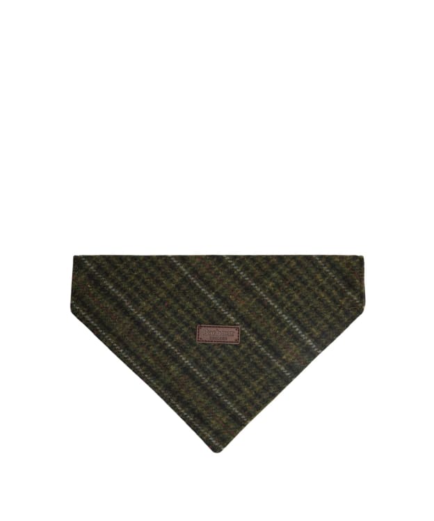Barbour Wilkin Dog Bandana - Olive Check