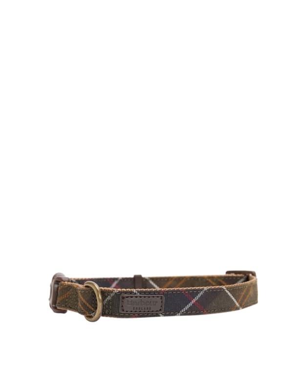 Barbour Tartan & Webbing Dog Collar - Classic Tartan