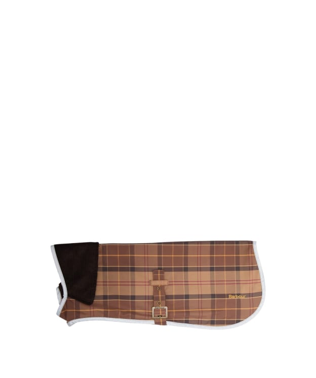 Barbour Tartan Waterproof Dog Coat - Muted Tartan