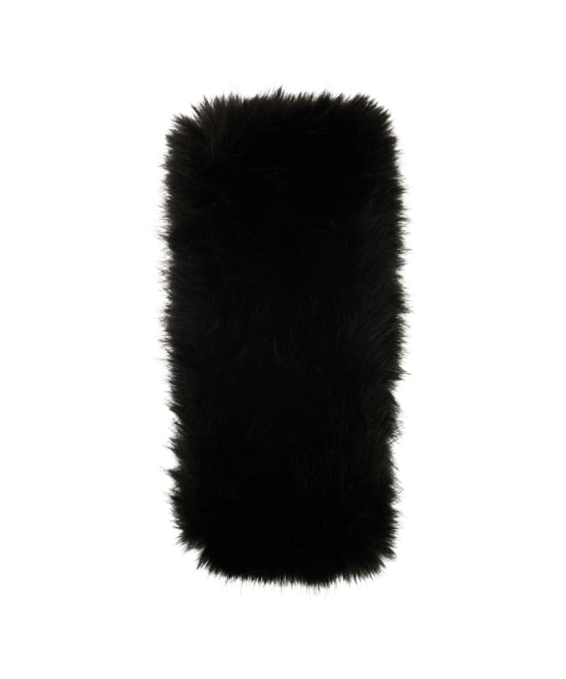 Women's Barbour International Cyrus Faux Fur Headband - Black
