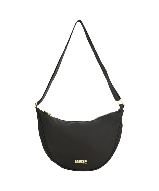 Women's Barbour International Qualify Shoulder Sling Bag - Black
