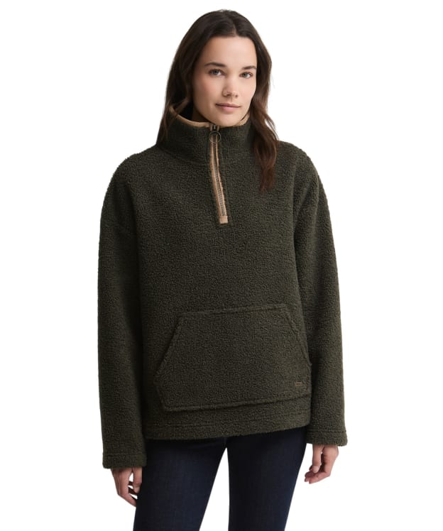 Women's Barbour Bamburgh Fleece - Olive