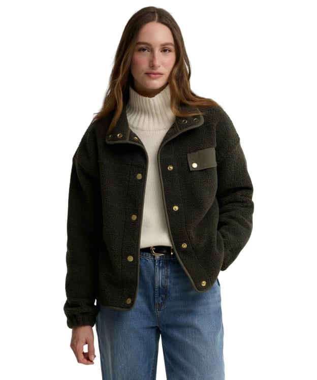 Women's Barbour Mabel Fleece - Olive