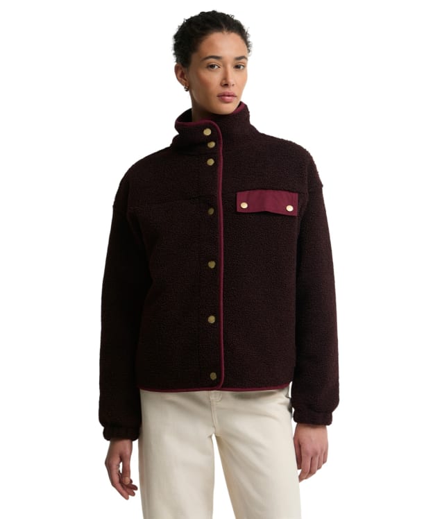 Women's Barbour Mabel Fleece - Fig