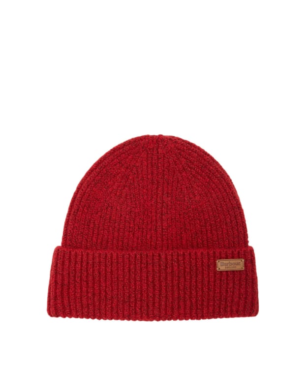 Women's Barbour Pendle Beanie - Crimson Red