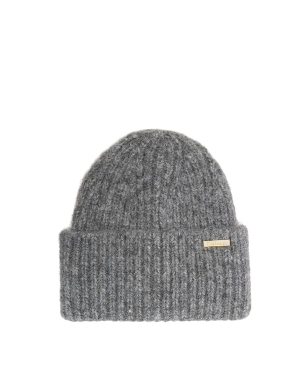 Women's Barbour Meryl Beanie Hat - Mid Grey Marl