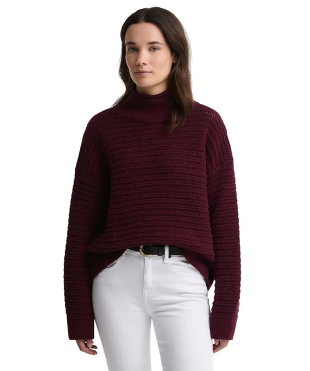 Women's Barbour Rosamund Knitted Jumper - Fig