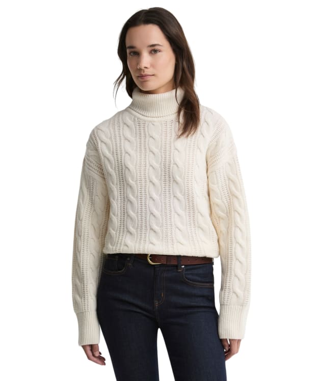 Women's Barbour Agatha Knitted Jumper - Ecru