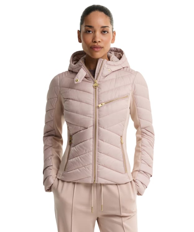 Women's Barbour International Salengro Quilted Jacket - Nutmeg
