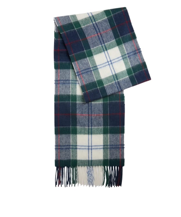 Women's Barbour Tartan Scarf - Light Evergreen