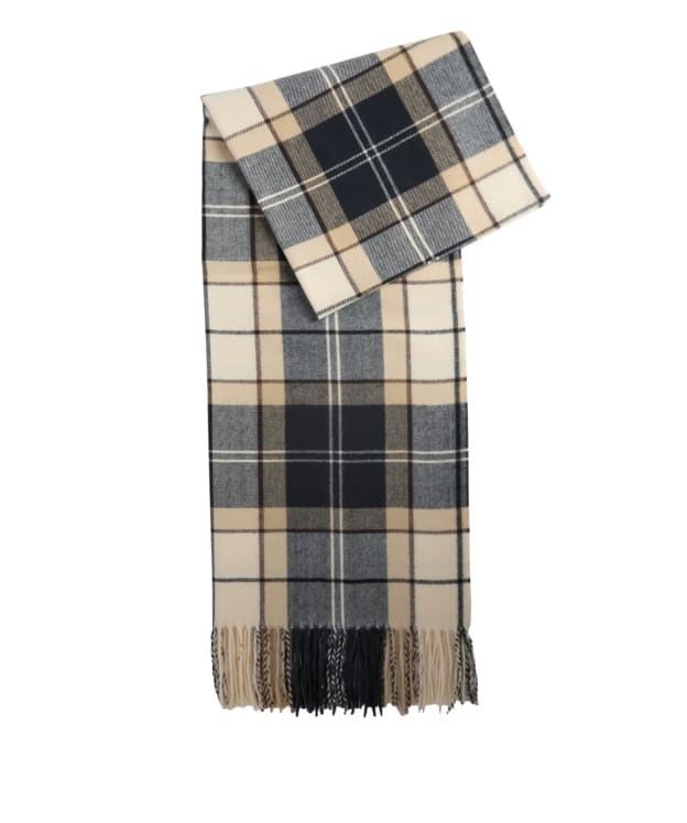 Women's Barbour Hailes Tartan Scarf - Light Birchwood Dress Tartan