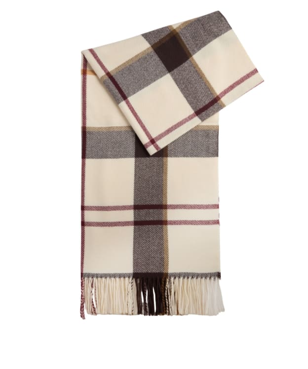 Women's Barbour Harriet Tartan Scarf - Light Muted Tartan
