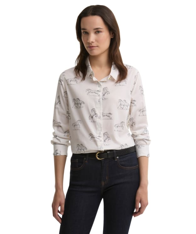 Women’s Barbour Safari Shirt - Multi Horse