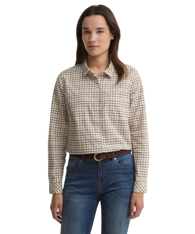 Women's Barbour Woodside Check Shirt - Birch Tattersall