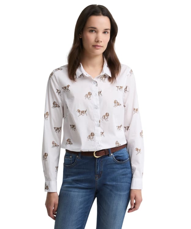 Women's Barbour Brambles Shirt - Multi Dog