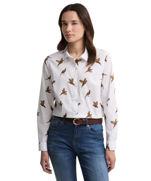 Women's Barbour Brambles Shirt - Multi Bird