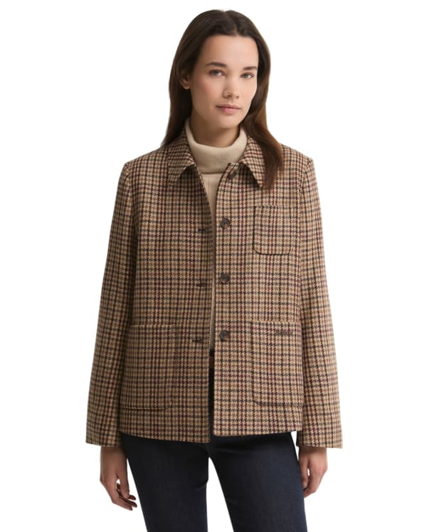 Women's Barbour Austen Tailored Jacket - Classic Beige Check