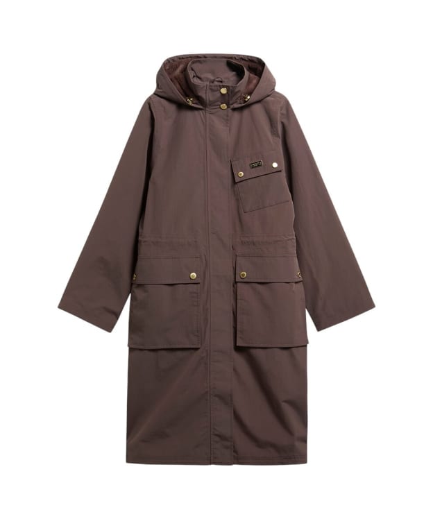 Women's Barbour International Serravalle Waterproof Jacket - Truffle