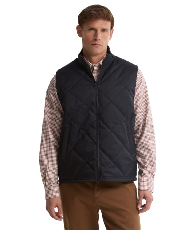 Men's Barbour Winter Finn Gilet - Dark Navy