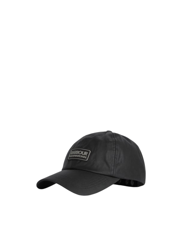 Men's Barbour International Tourer Duke Waxed Cap - Black
