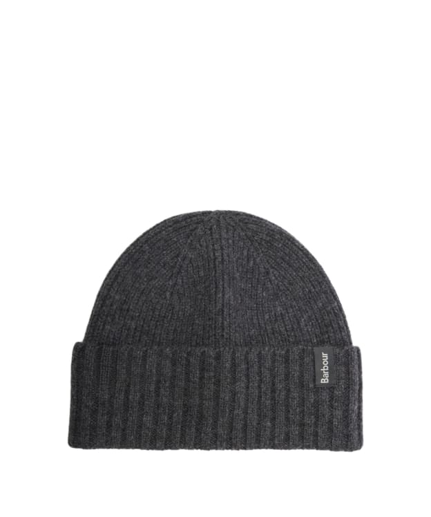 Men's Barbour Danforth Beanie Hat - Charcoal