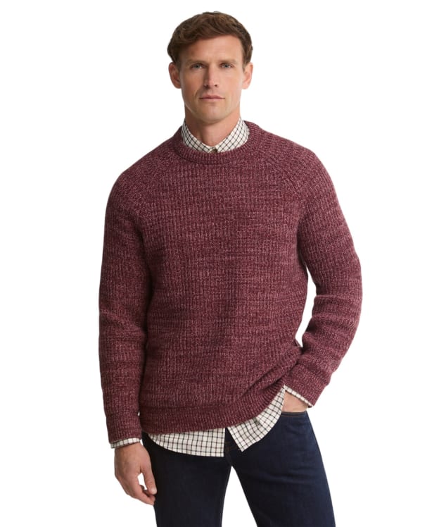 Men's Barbour Horseford Crew Neck Sweater - Mauve