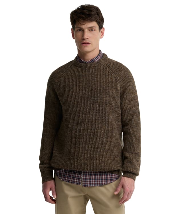 Men's Barbour Horseford Crew Neck Sweater - Camel