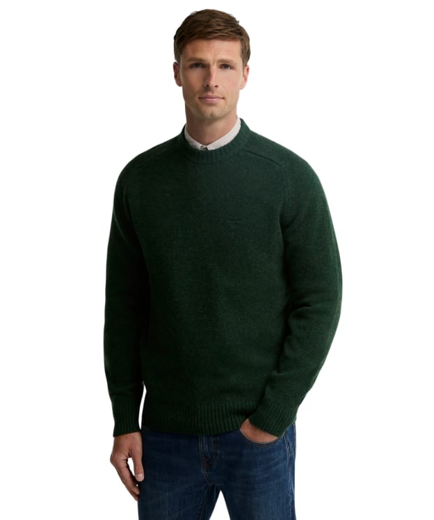 Men's Barbour Newtown Crew Neck Sweater - Sage