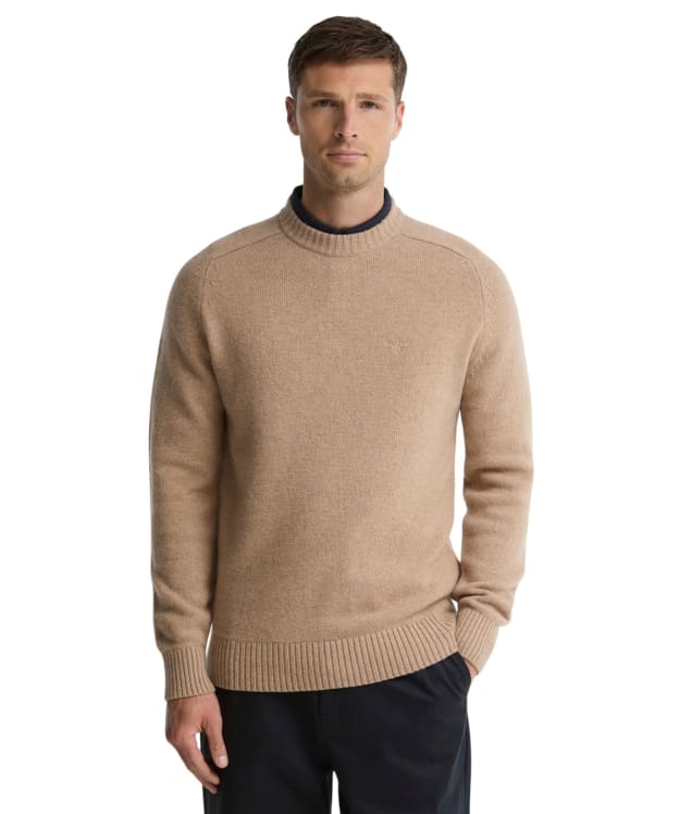 Men's Barbour Newtown Crew Neck Sweater - Washed Stone