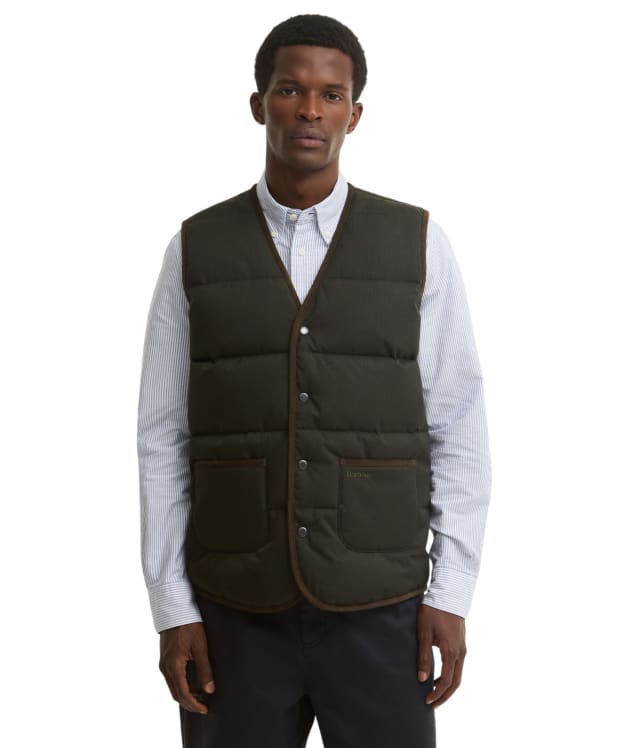 Men's Barbour Easthill Puffer Liner - Dark Sage