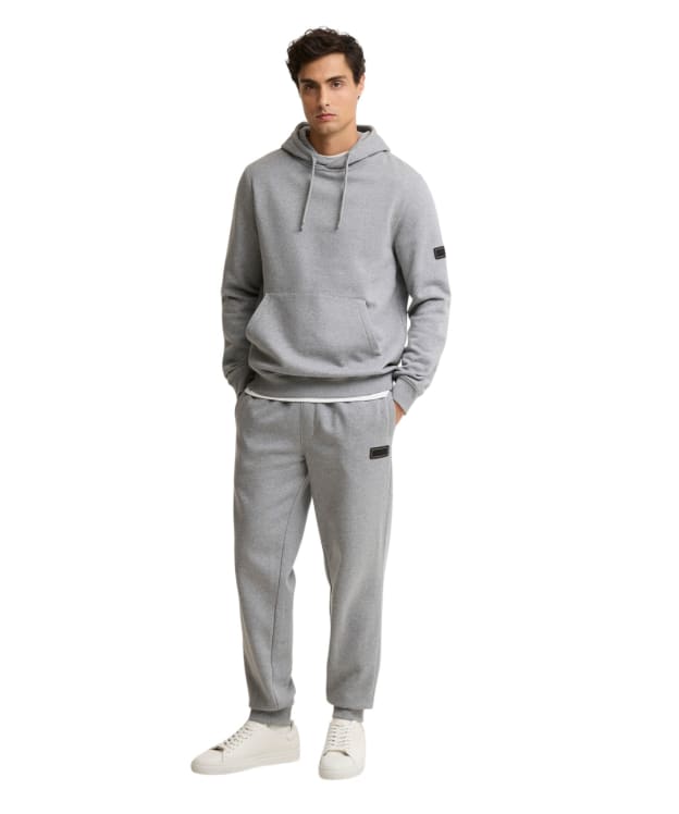 Men's Barbour International Map Overhead Tracksuit - Anthracite Marl