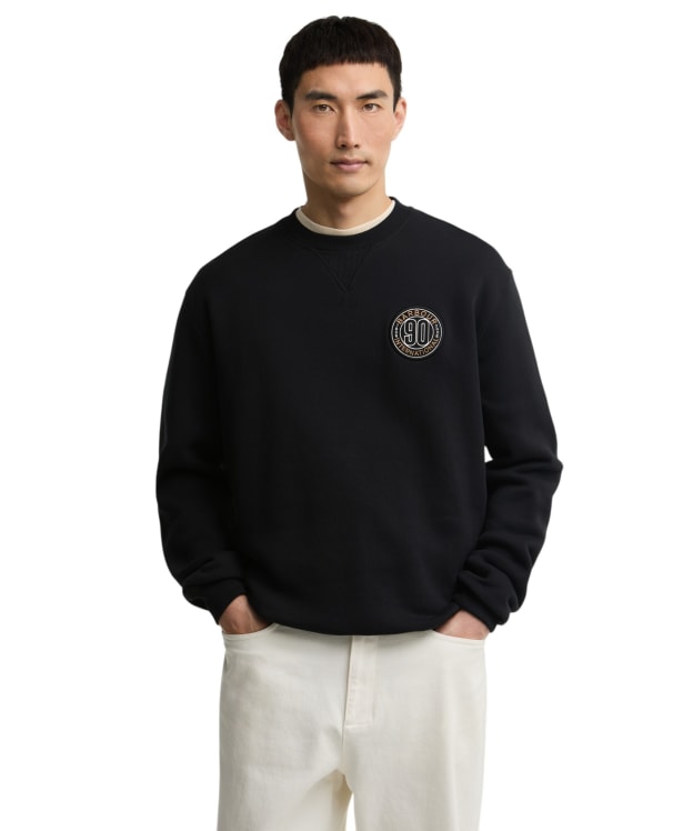 Men's Barbour International 90th Anniversary Graphic Sweatshirt - Black