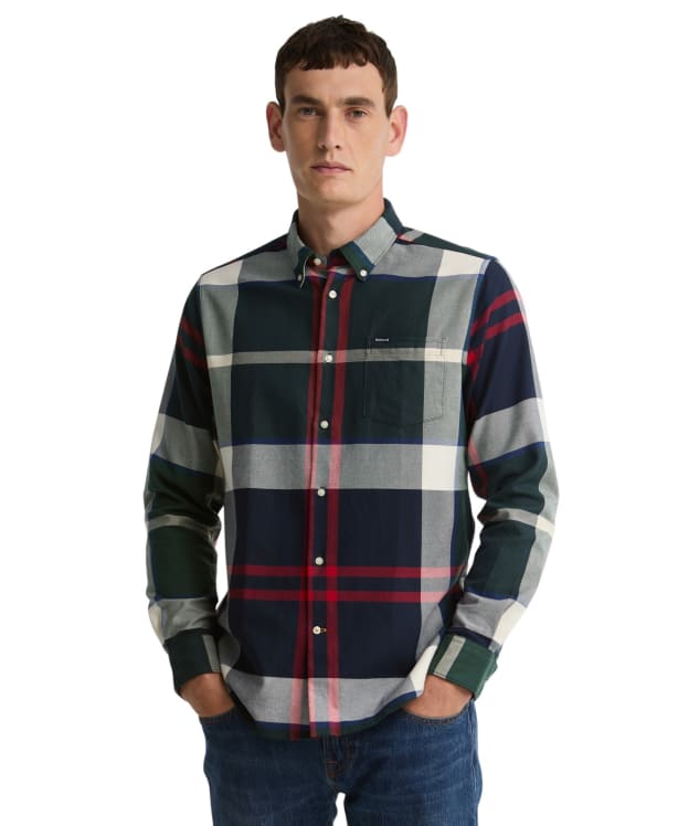 Men’s Barbour Dunoon Tailored Shirt - Evergreen Tartan