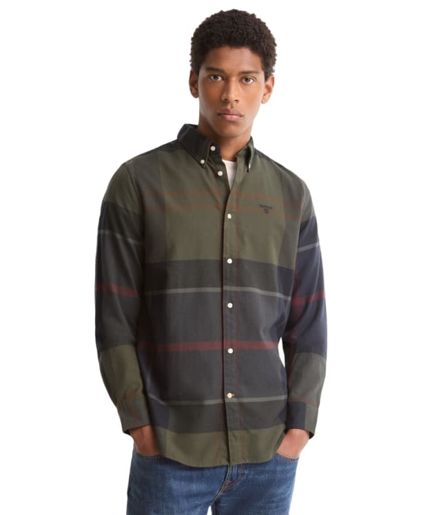 Men’s Barbour Iceloch Tailored Shirt - Shadow Classic Tartan