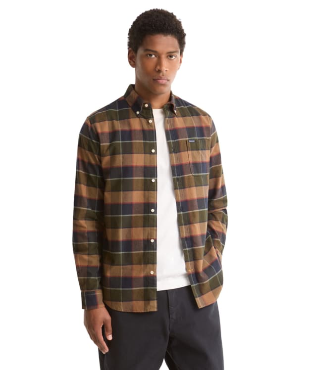 Men’s Barbour Valley Tailored Shirt - Olive