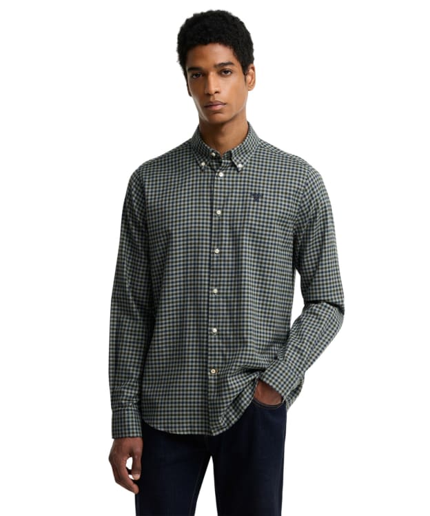 Men's Barbour Finkle Tailored Shirt - Agave Green