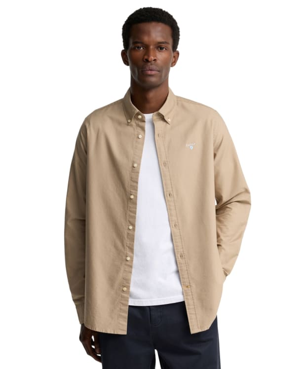 Men's Barbour Oxtown Tailored Shirt - Washed Stone