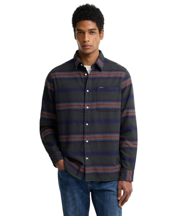 Men's Barbour Classic Tartan Relaxed Stripe Shirt - Classic Tartan
