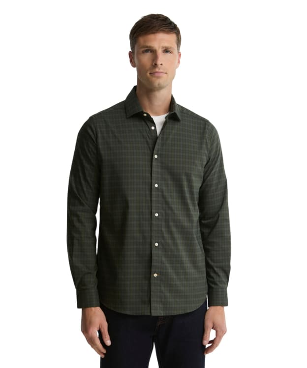 Men's Barbour Harleton Tailored Tartan Shirt - Pine Glen