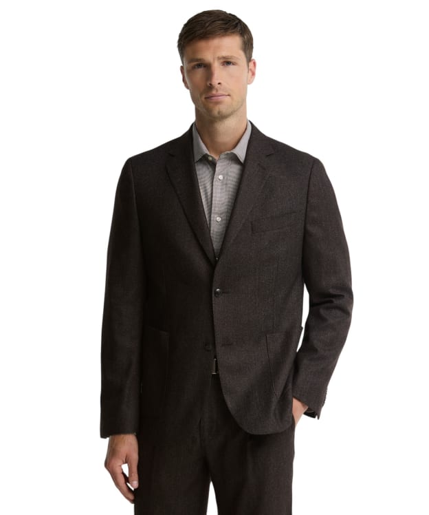 Men's Barbour Carlton Wool Cashmere Blend Blazer - Brown Marl