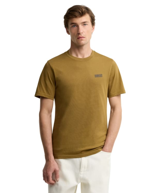 Men's Barbour International Small Logo Tee - Butternut