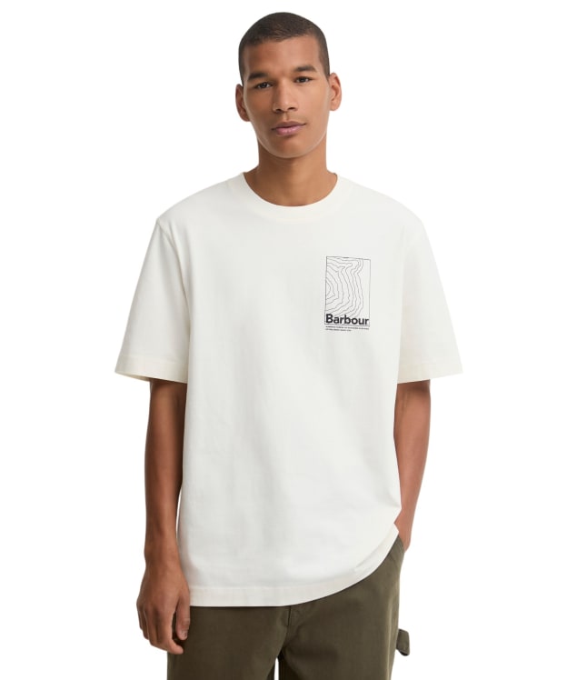 Men's Barbour Woodbine Relaxed Graphic T-Shirt - Whisper White