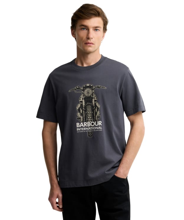 Men's Barbour International Causey Graphic T-Shirt - Asphalt